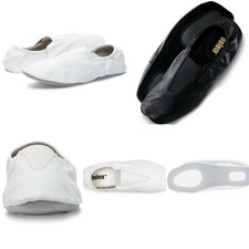 NEW Balera White Black Gymnastics Acro Trampoline Tumbling Shoes Child  Adult