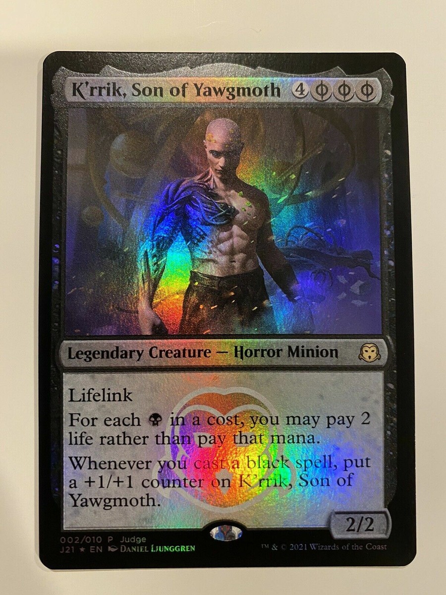 MTG Foil K'rikk, Son of Yawgmoth (NM) Judge Promo | eBay