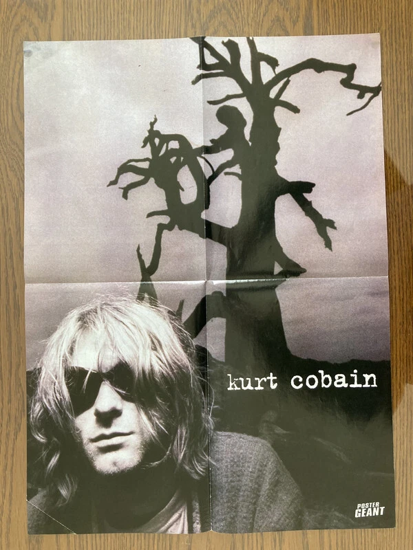 POSTER NIRVANA KURT KOBAIN 40 x 55 cm - Photo 1/1