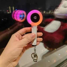 TWICE Mini Lightstick Keychain – Once Fan Merch Kpop Lightstick Keyring Unoff
