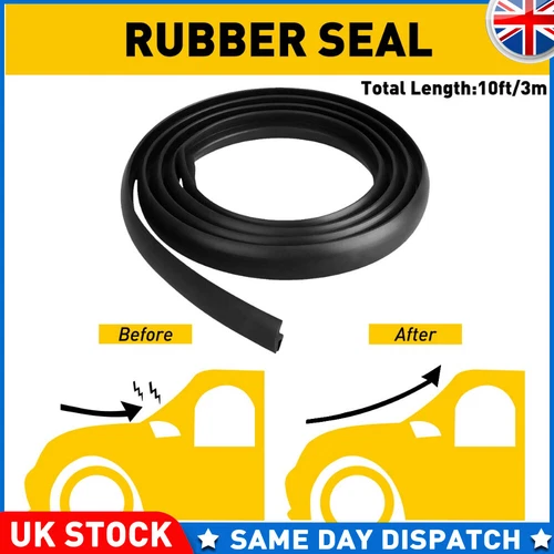 H-Shape Rubber Seal Car Truck Door Window Trim Hollow Weather Strip Replace Kits