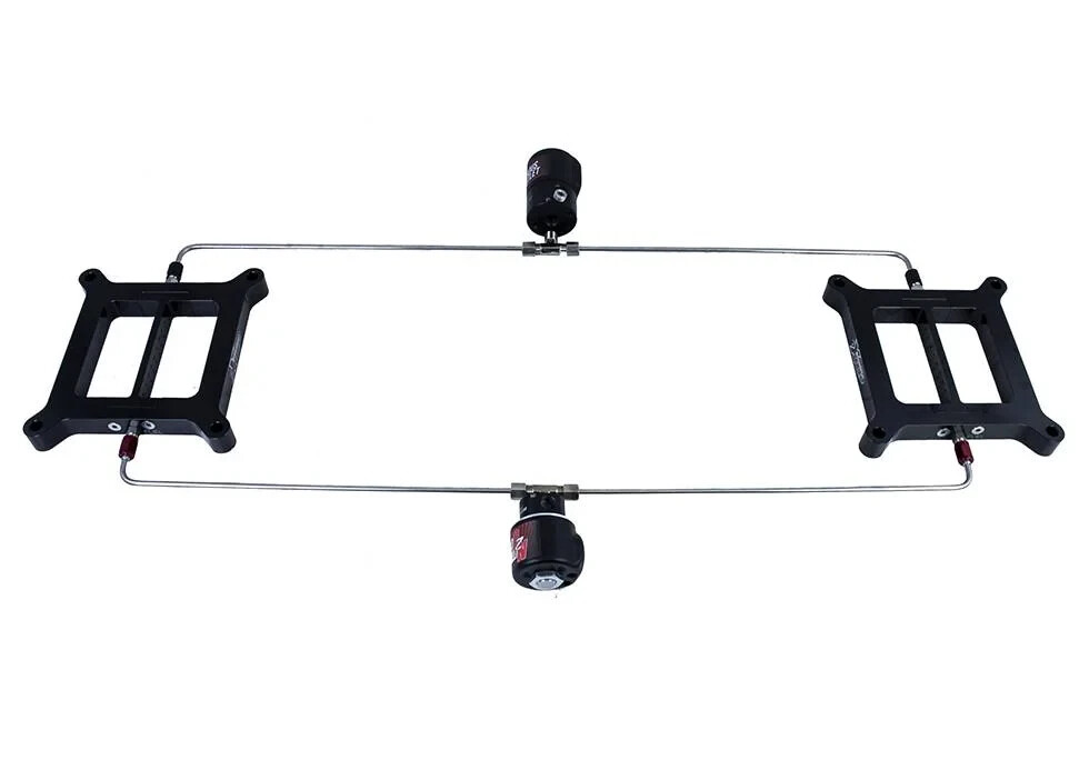 00-10072-00 Nitrous Outlet Weekend Warrior 4150 Tunnel Ram Dual