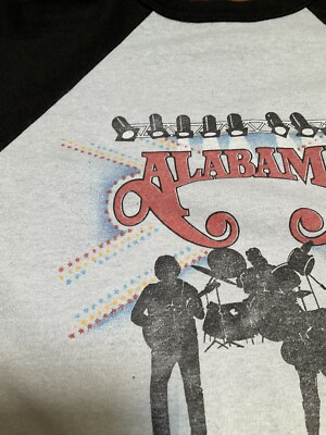 80sラグランTシャツALABAMAバンド84
