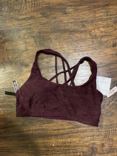 Victorias Secret Womens Bralette Sports Bra Minimum Support Sz S Crossback