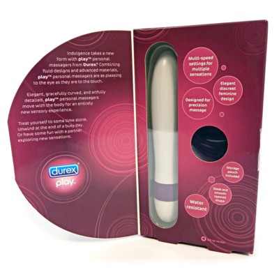 Durex Play Allure Massager, Battery Included 1 ct Female pleasure