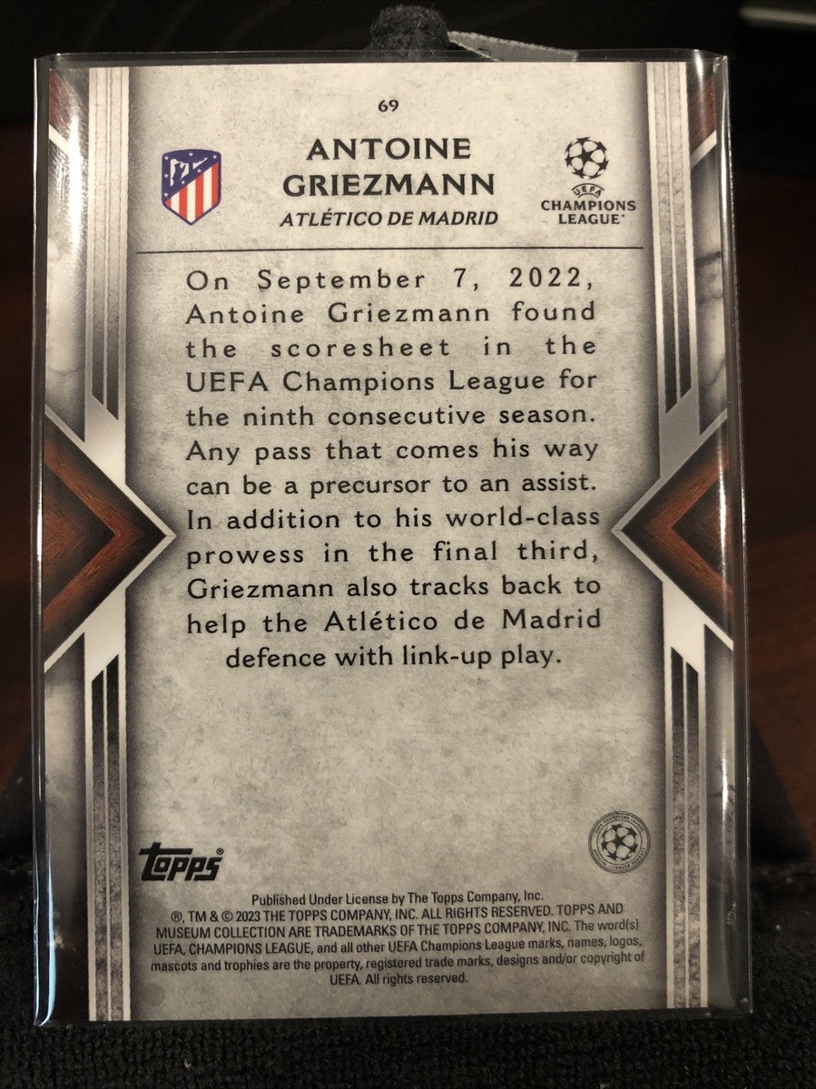 と*り様 グリーズマン　直筆サインカード　Topps Museum Collec Antoine Griezmann 2022-23 Topps Museum Collection /125 | eBay