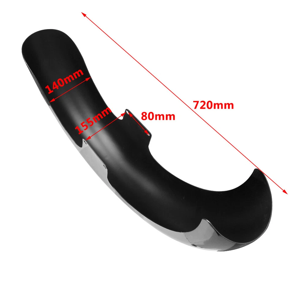 Envoltura de rueda de guardabarros delantero de acero de 21"" para modelos Harley Touring y embolsadoras personalizadas Foto 3 de 4