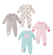 NEW  BOYS  GIRLS ABSORBA 2 PACK BLANKET SLEEPER VARIETY OF STYLES AND SIZES