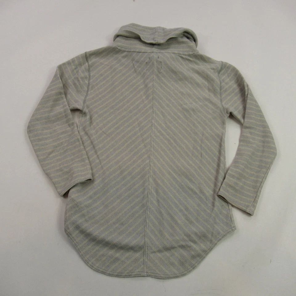 Suéter Burton Mujer Mediano Manga Larga Cuello Alto Informal Exterior Gris Foto 4 de 4