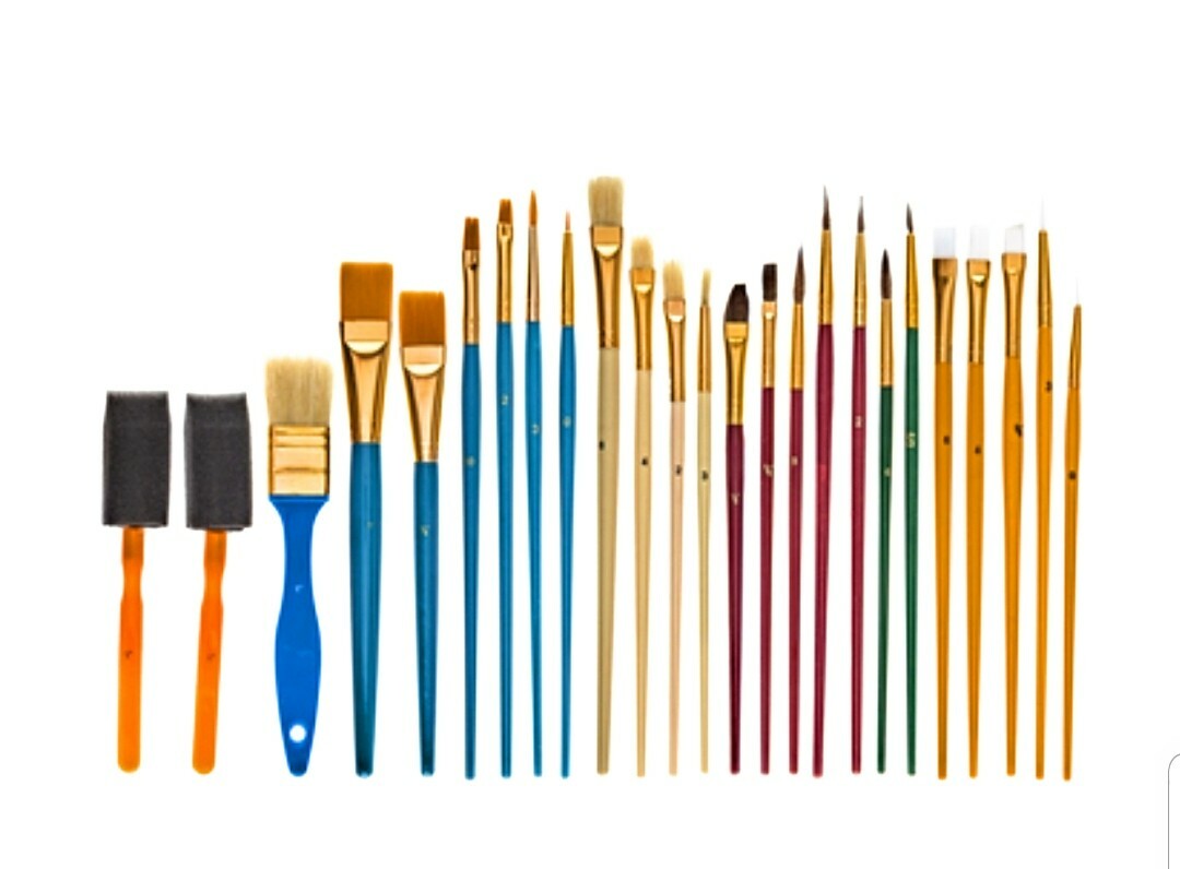 Weird dynamic Corresponding hobby lobby acrylic paint brushes