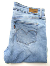 Levi's Demi Curve Boot Damen Jeans 12 / W31 L32 hellblau Stretch LEVF742