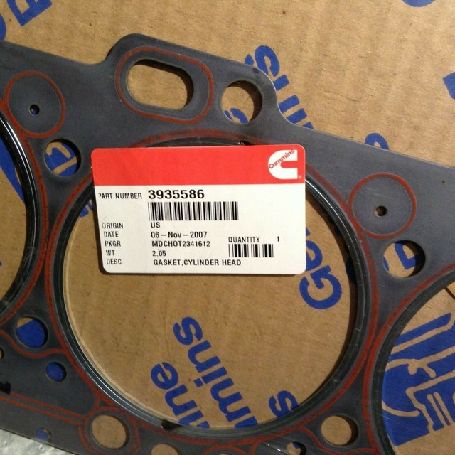 Cummins 8.3 Oversize Head Gasket Part Number 3935586 for sale online eBay