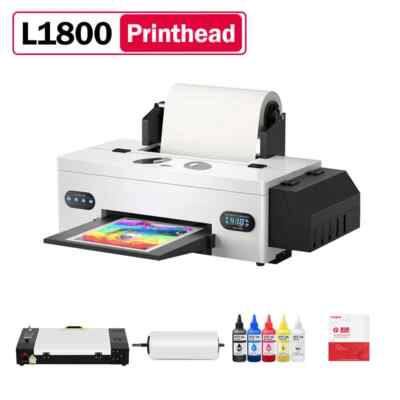 DTF Printer T Shirt Printing Machine With Curing OvenA3+ L1800