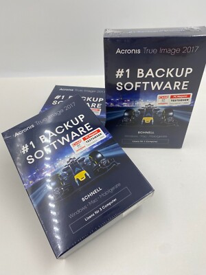 Acronis True Image 2017 #1 Backup Software für 1 PC