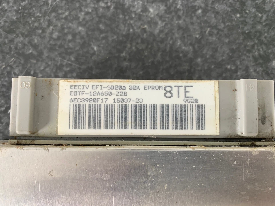 1987-1989 FORD F150 4.9L ECM ECU ЭЛЕКТРОННЫЙ МОДУЛЬ УПРАВЛЕНИЯ E8TF-12A650-Z2B - Изображение 2 из 4