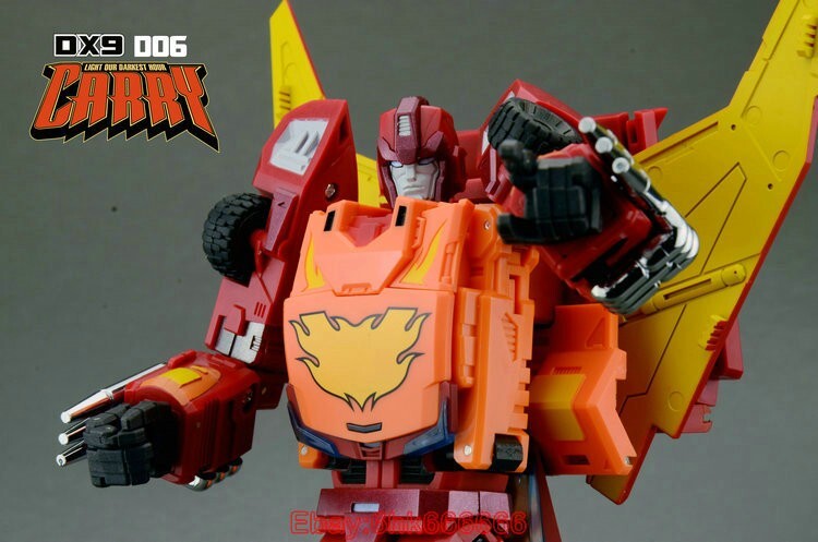 New DX9 D06 Carry Hot Rod Rodimus Prime Figure in box | eBay