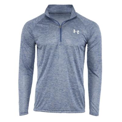 Men's UA Under Armour 1/2 Zip Tech Muscle Pullover Long Sleeve New With Tags