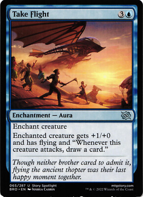 Magic the Gathering Take Flight 065 Story Spotlight Regular Uncommon BRO 2022