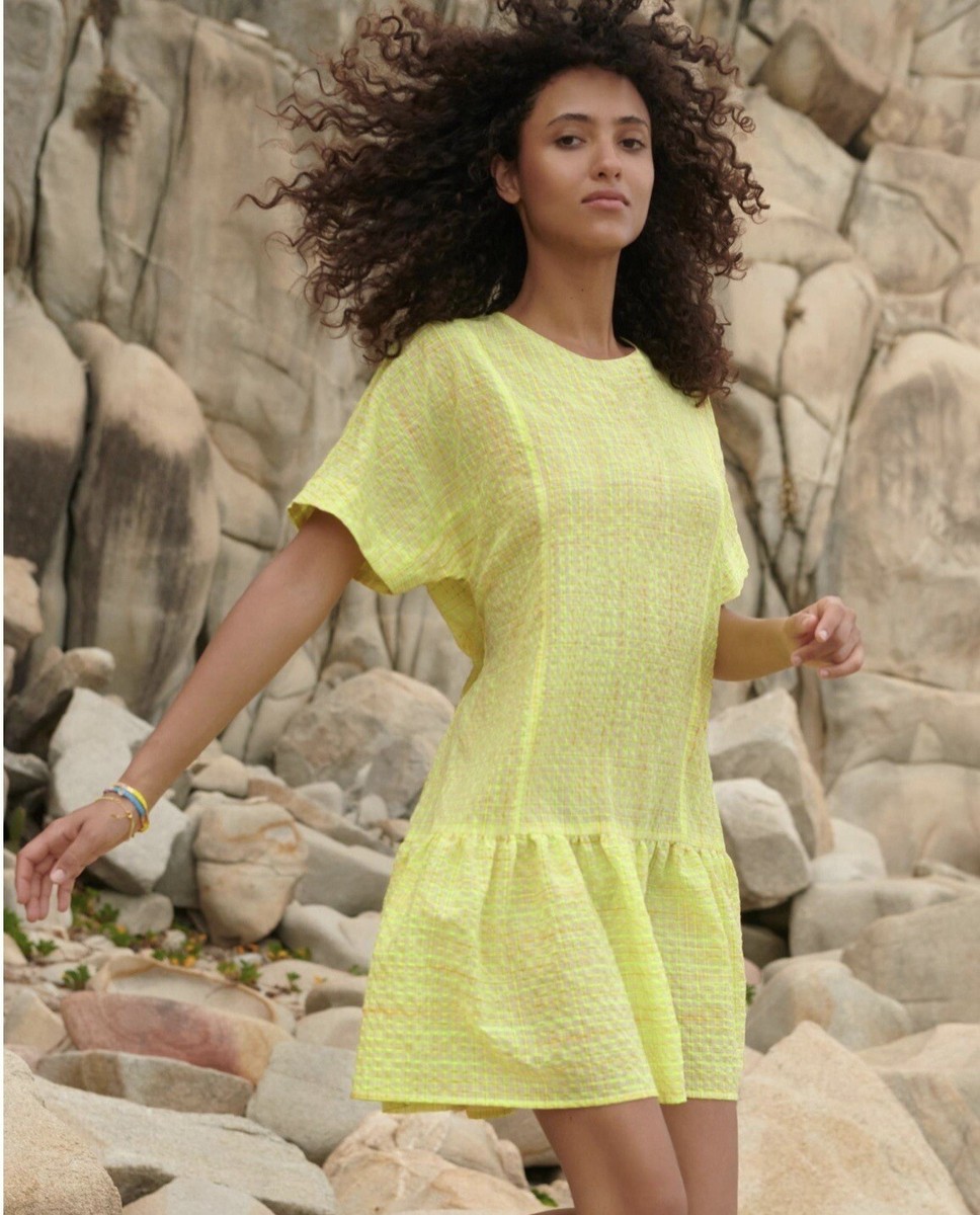 Anthropologie Corey Lynn Calter Mariah Textured Mini Dress S