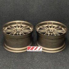 PAIR - Volk RE30 18x10.5 +25 5x114.3 Rays WHEELs RIMs GTR S2000 240 Silvia Rx7