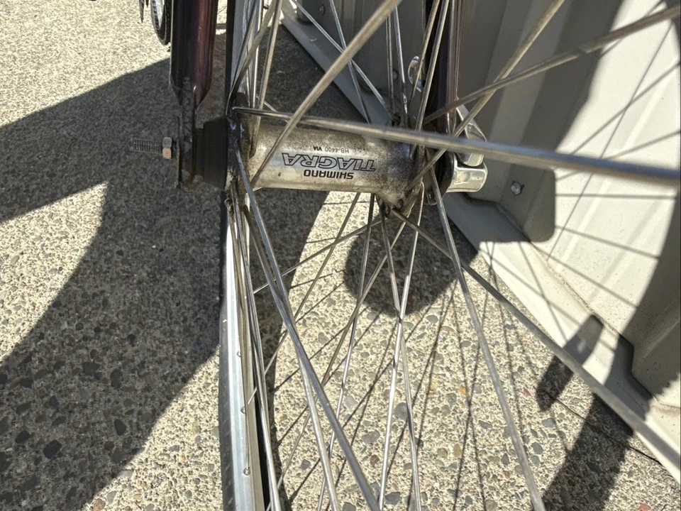 Bicicleta de Turismo Bianchi Volpe Negra 52 CM Cuadro Bianchi Chromoly Reynolds Foto 3 de 4