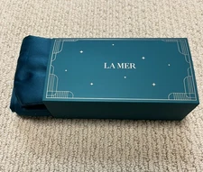 LA MER Pillow Case and Eye Mask New In Bag