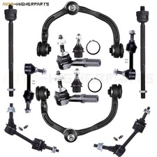 12 Pcs Front Control Arms Tie Rod Ends Kit For 2003-2005 Ford Expedition