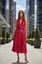white house black market Red Dress