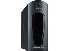 CyberPower AVR CP1500AVRT UPS - 1500VA/900W, 120 VAC, NEMA 5-15P, Mini-Tower, 10