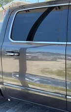 ✅ 2019-26 RAM 1500 5th Limited OEM COMPLETE DOOR REAR RIGHT Gray PAU Passenger