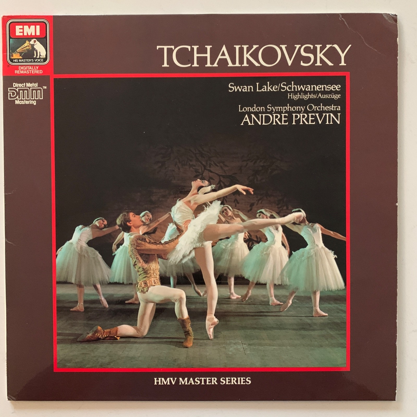 Tchaikovsky, Previn – Swan Lake/Schwanensee - 1985 Vinyl LP - Very Good VG/NM
