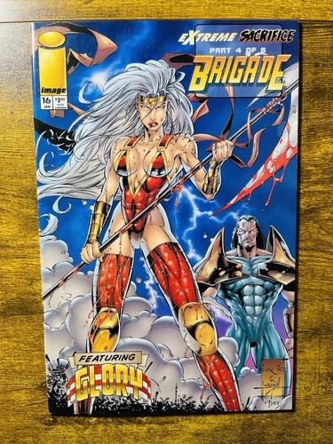 BRIGADE 16 GORGEOUS ROGER CRUZ GLORY COVER IMAGE COMICS 1995