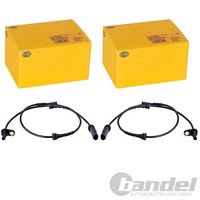 2X Hella ABS-SENSOR Raddrehzahl Vorne Beidseitig Passend FüR Bmw X5 X6 X7 Xm