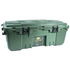 Olive Green Storage Trunk With Wheels