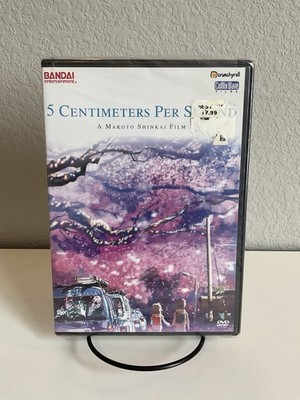 New & Sealed 5 Centimeters Per Second DVD Anime
