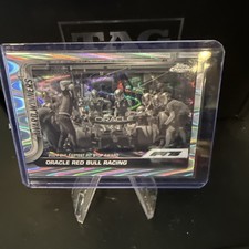 2025 Topps Chrome Formula 1 F1 Red Bull Black&White RayWave Refractor #146