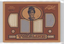 2016 Panini Prime Cuts Timeline Quads /25 Rod Carew #TQ-RC HOF