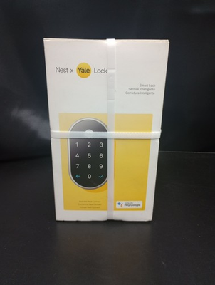 #ad #ad Google Nest x Yale Lock Smart Lock for Keyless Entry Satin Nickel $212.49