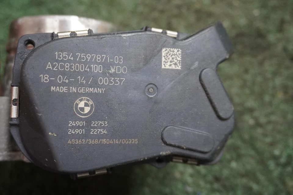 BMW 535i 2011 2012 2013 2014 carrocería del acelerador 3L fabricante de equipos originales 155 k millas A2C83004100 Foto 4 de 4