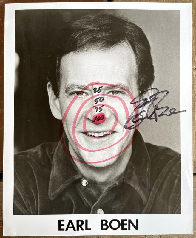 Earl Boen (1941-2023) - Comedian, Voice Actor - 'Terminator' - Autographed Photo