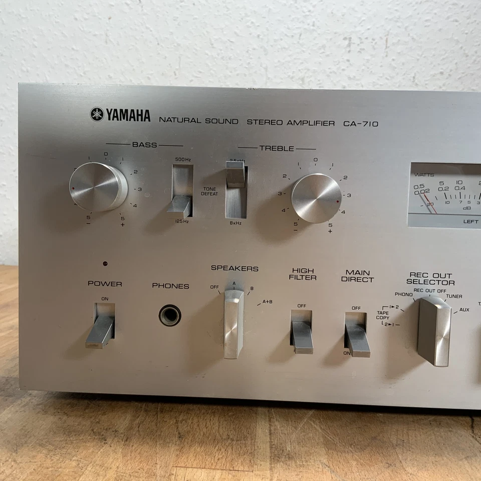 Yamaha CA-710 | Amplifier | Vintage Hobbyists Device HiFi Collectors - Image 3 of 4
