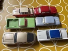 New Listing6 VARIOUS DINKY AND CORGI VINTAGE DIECAST VEHICLES incl. JENSEN FF 'PROTECTORS'