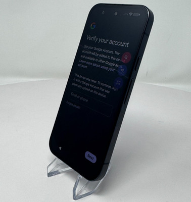Google Pixel 9a 128GB Obsidian Black Sold For Parts or Repair