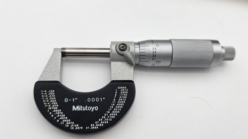 MITUTOYO 102-329 MICROMETER , 0-1" , .0001" - Picture 9 of 10