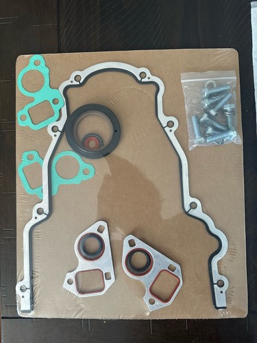 Aluminum LS Timing Cover 12561243 Replacement for GM Gen III LS1 LS6 4.8L - Picture 4 of 13