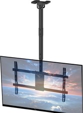 Extending Ceiling TV Mount for 43 to 86 inch Screens, 3ft Pole