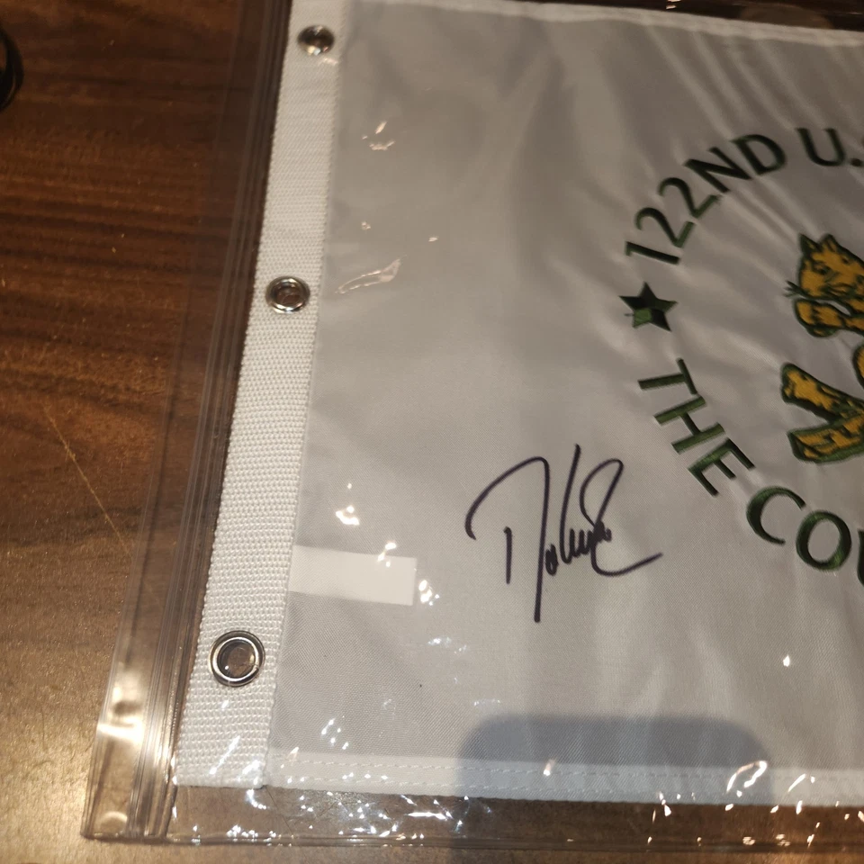 NUEVO 2022 US OPEN Oficial Bordado GOLF Pin BANDERA 122nd The Country Club LEER Foto 2 de 4