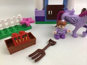 Lego Duplo Toddler Building Set 10594 Sofia First Royal Stable Complete Lot BB
