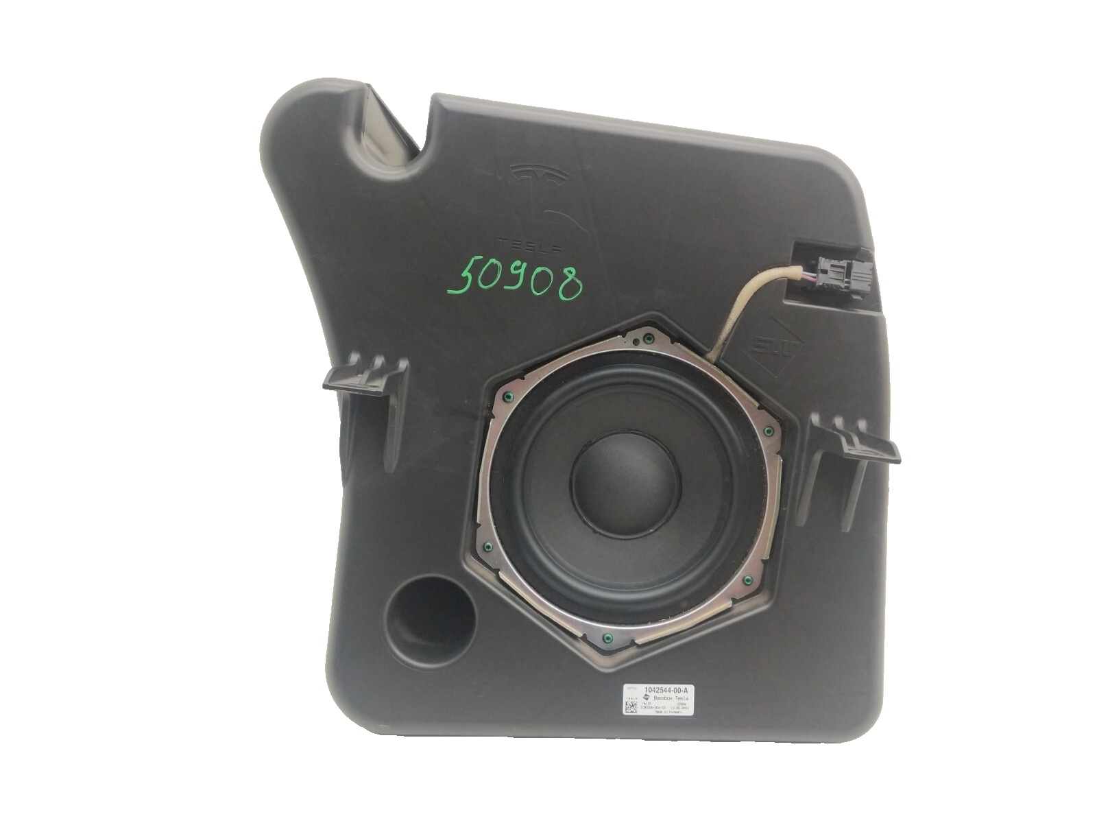 2012-2015 Tesla Model S Premium Infotainment Subwoofer Bass Box 1042544-00-A