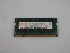 Ram Memory SO-DIMM 1 GB PC2-5300S HYNIX HYMP512S64CP8-Y5 Original 8